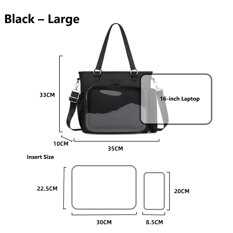 Multi-Purpose Ita Backpack – 3-Way Crossbody and Shoulder Bag - Image 44