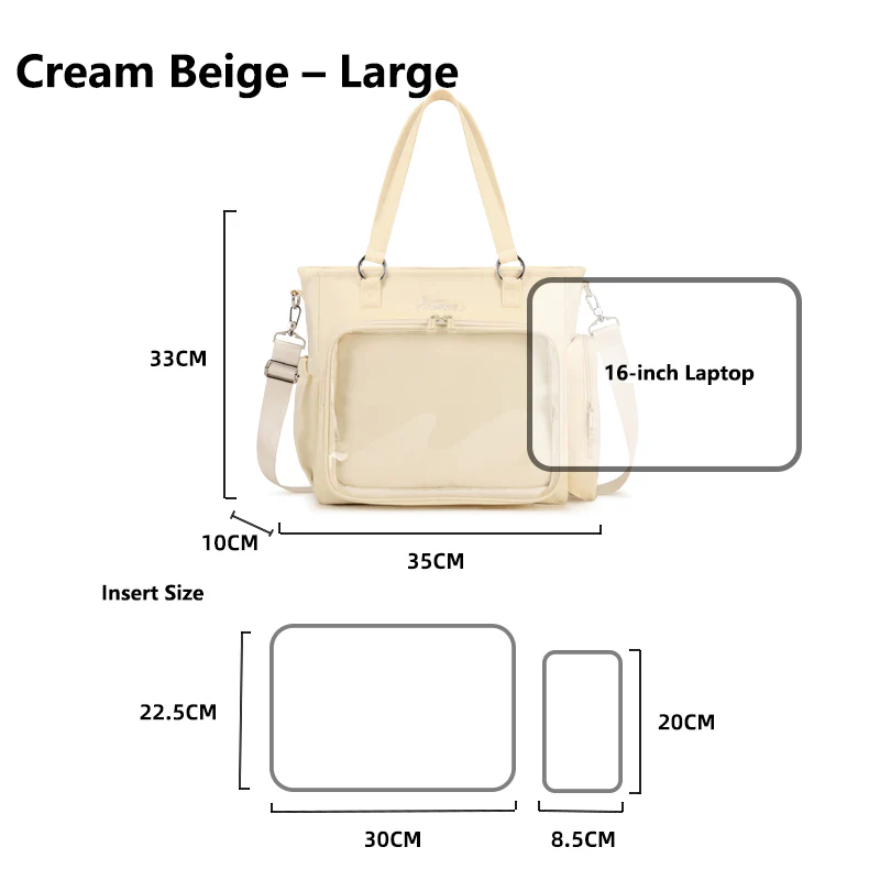 Multi-Purpose Ita Backpack – 3-Way Crossbody and Shoulder Bag - Image 46