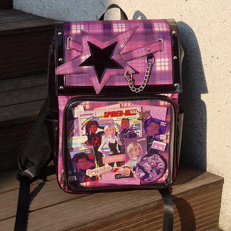 Pentagram Student Anime Ita Bag Backpack - Image 3