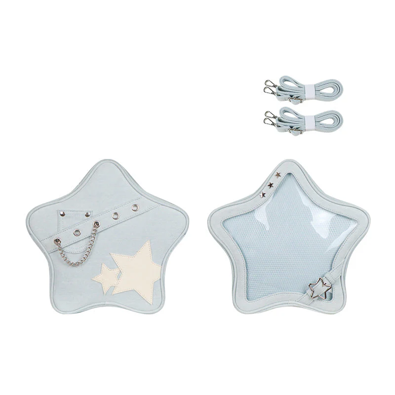 Y2K Star Shaped Ita Bag Backpack - Image 10