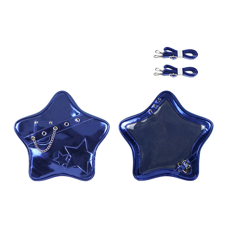 Y2K Star Shaped Ita Bag Backpack - Image 15