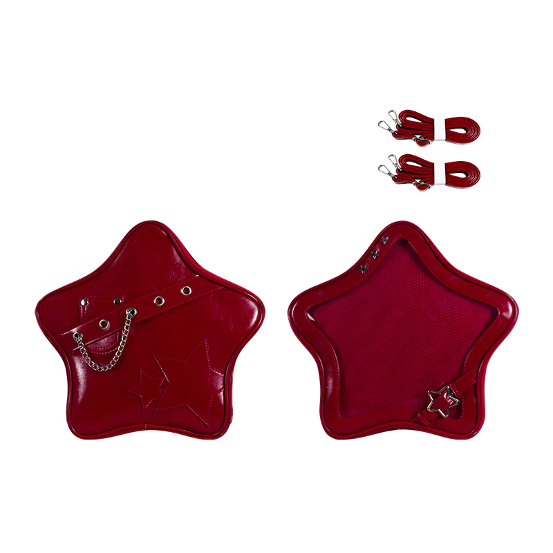 Y2K Star Shaped Ita Bag Backpack - Image 20