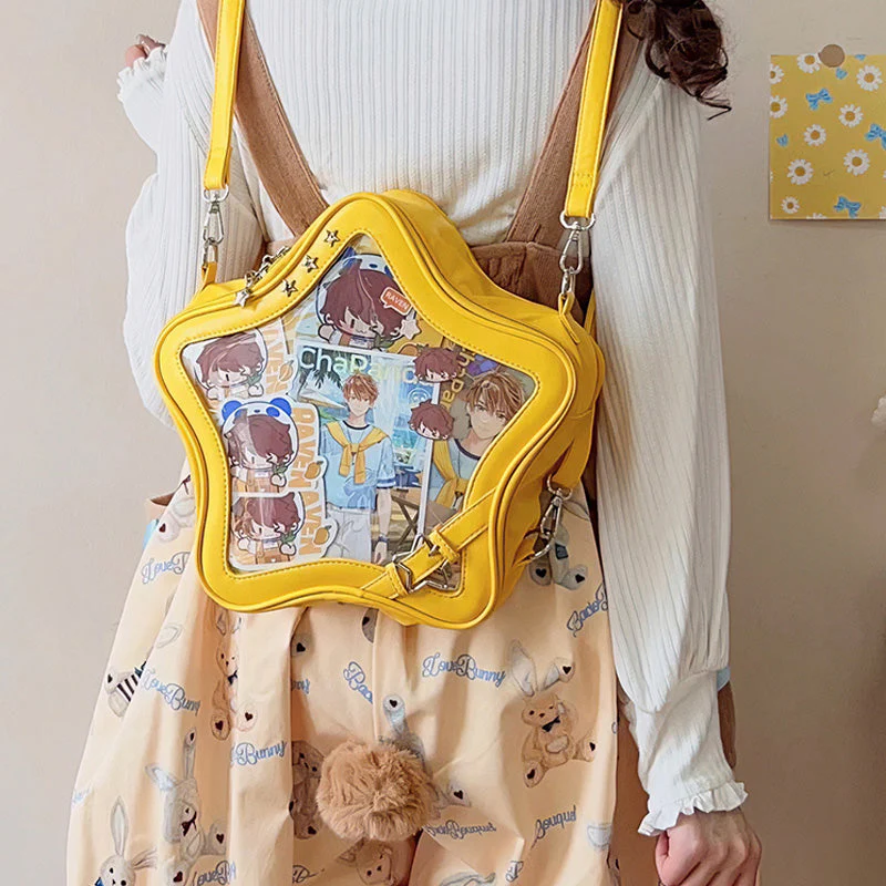 Y2K Star Shaped Ita Bag Backpack - Image 5