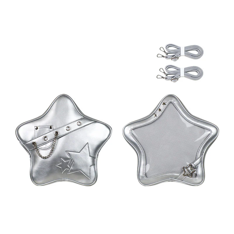 Y2K Star Shaped Ita Bag Backpack - Image 8