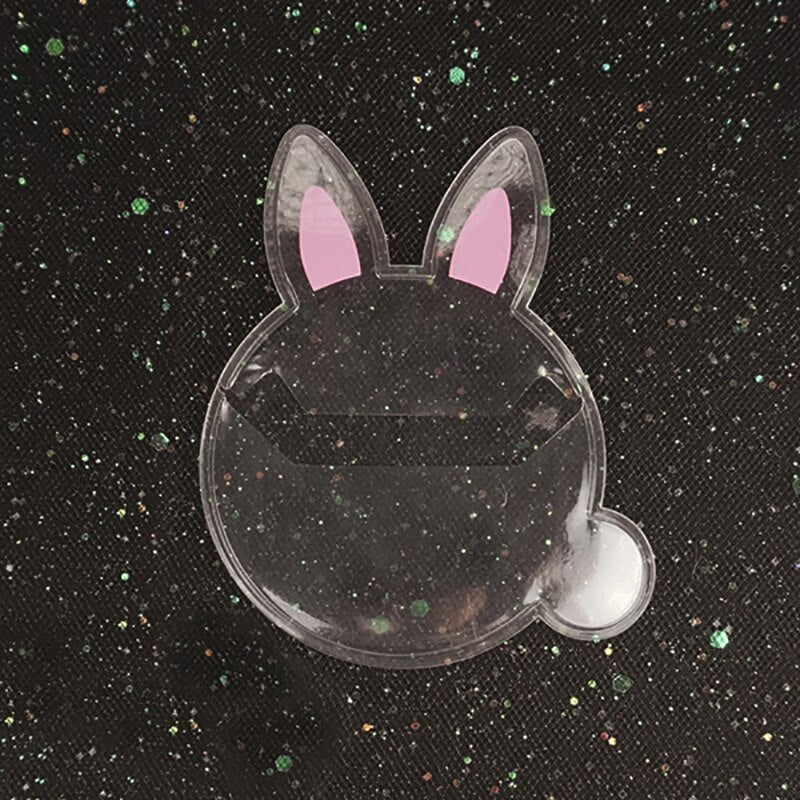 Rabbit Cat Badge Protective Sleeve for 50-58mm - Image 3