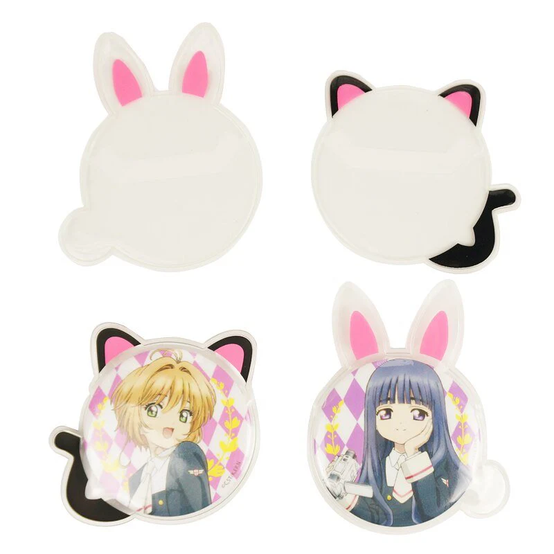 Rabbit Cat Badge Protective Sleeve for 50-58mm - Image 4