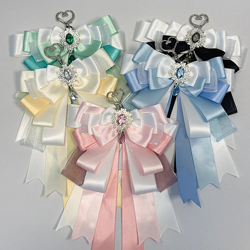 Ribbon Bow Charm DIY Decoration for Ita Bags