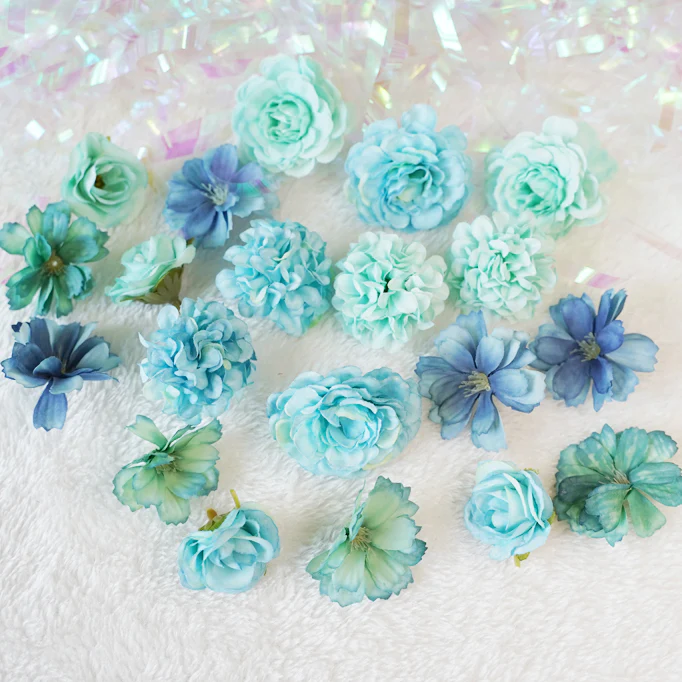 Rose Silk Flower Combination Ita Bag Accessories - Image 9