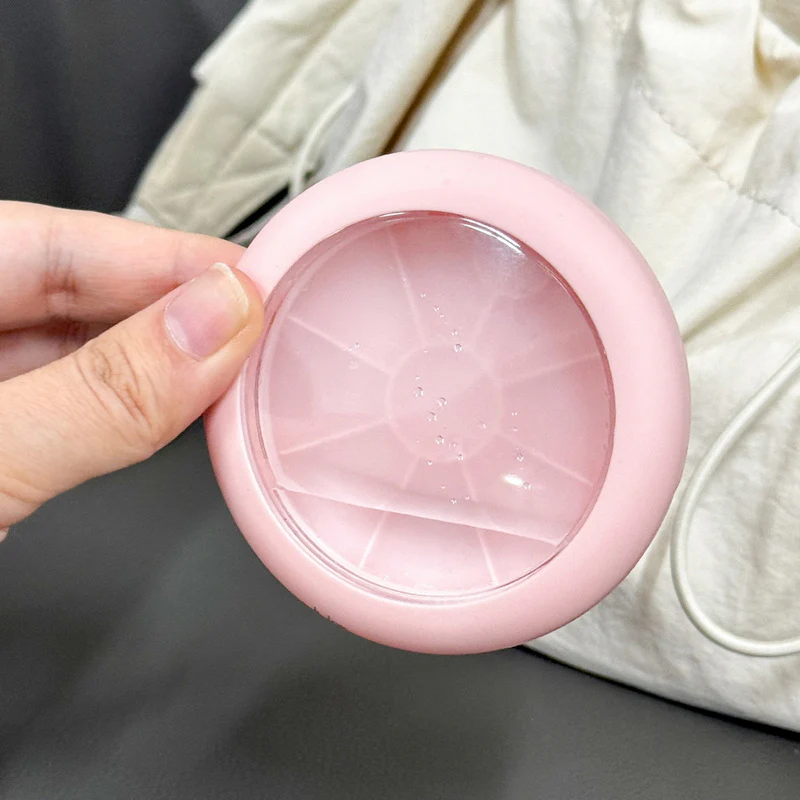 Round Badge Protector Case Ita Bag Keychain Charm - Image 11