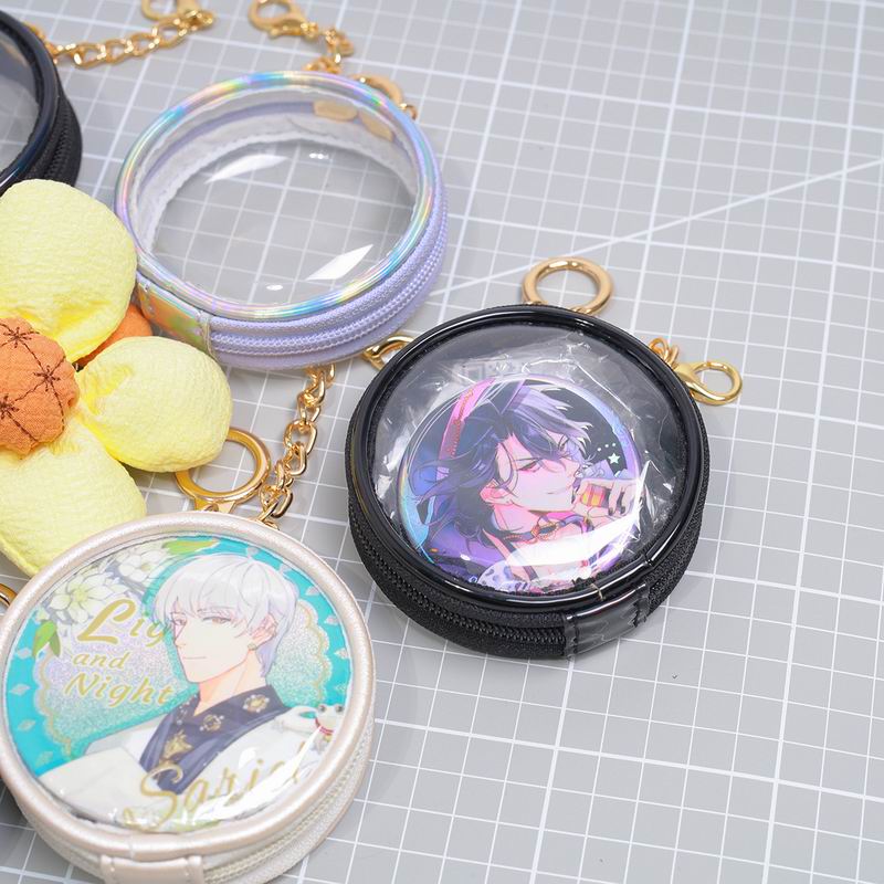 Small Round Can Badge Protective Pouch - Image 5