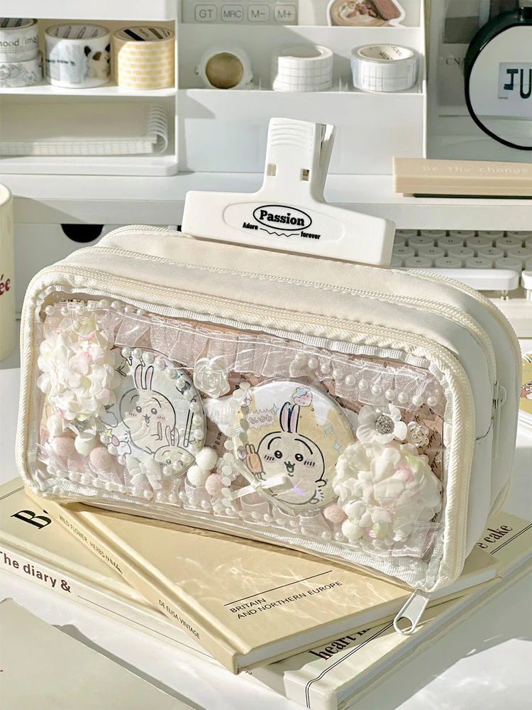 Transparent Ita Bag Pencil Case