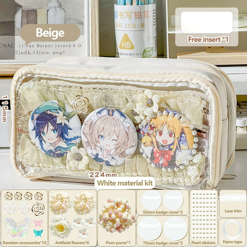 Transparent Ita Bag Pencil Case - Image 13