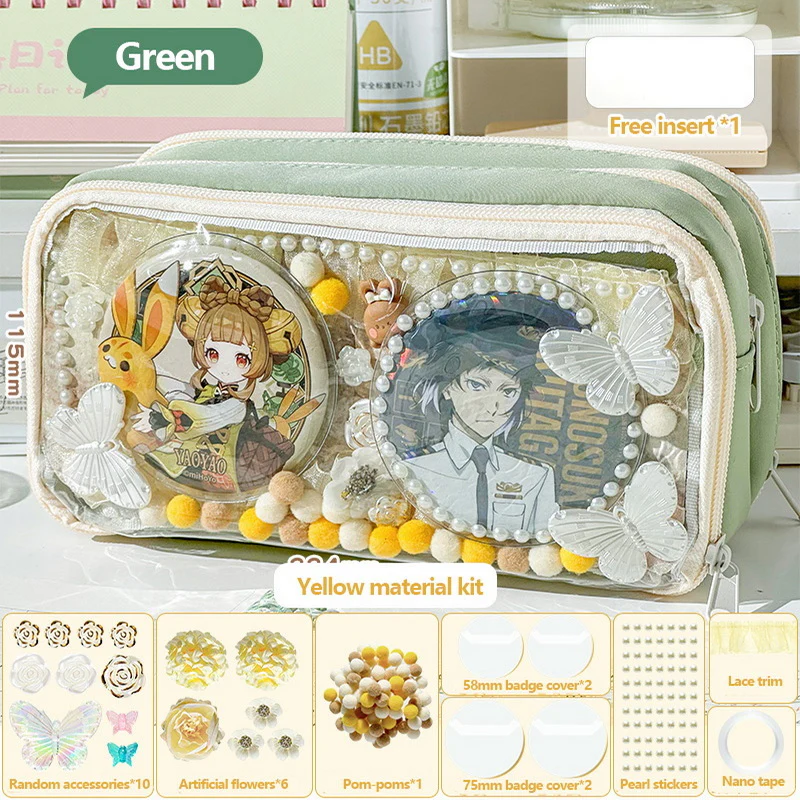 Transparent Ita Bag Pencil Case - Image 24