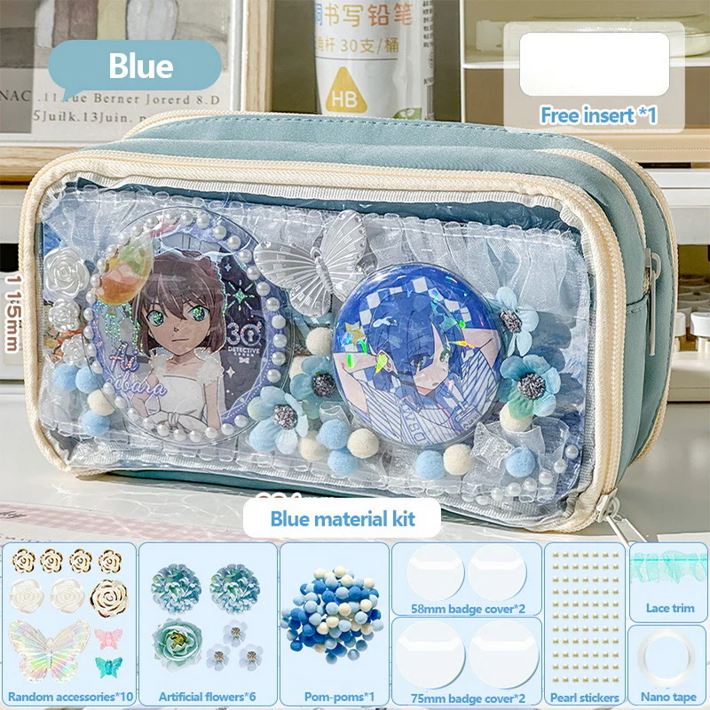 Transparent Ita Bag Pencil Case - Image 26