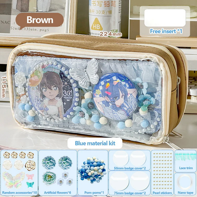 Transparent Ita Bag Pencil Case - Image 31
