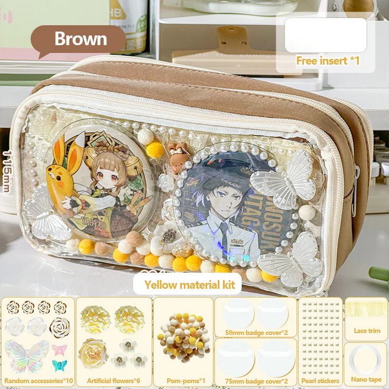 Transparent Ita Bag Pencil Case - Image 34