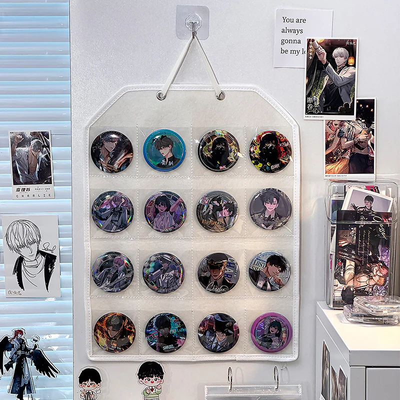 Wall-Mounted Badge Display Rack